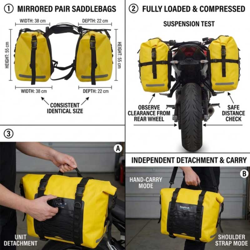 Producent sakw motocyklowych dla marek motocykli Adventure