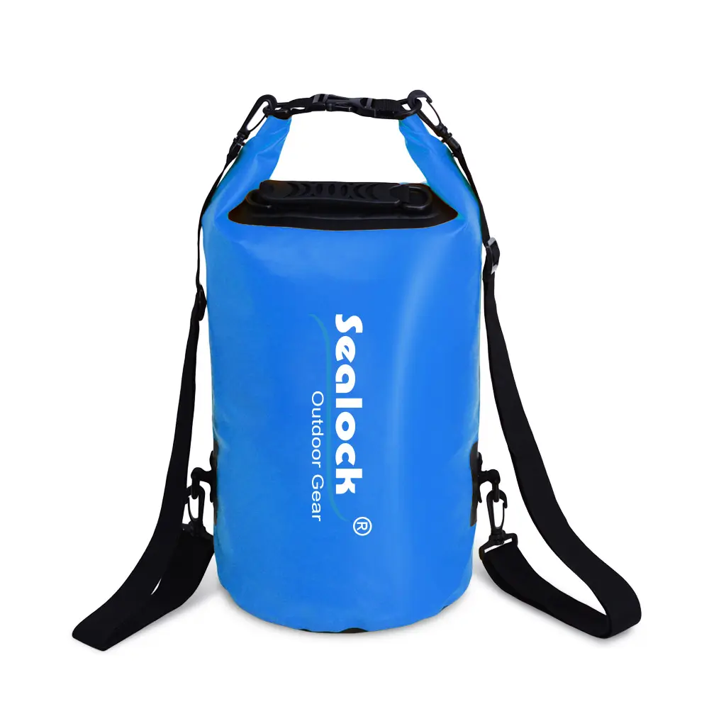 Wodoodporna sucha torba 500D PVC z klamrami UTX do uprawiania sportów wodnych na świeżym powietrzu