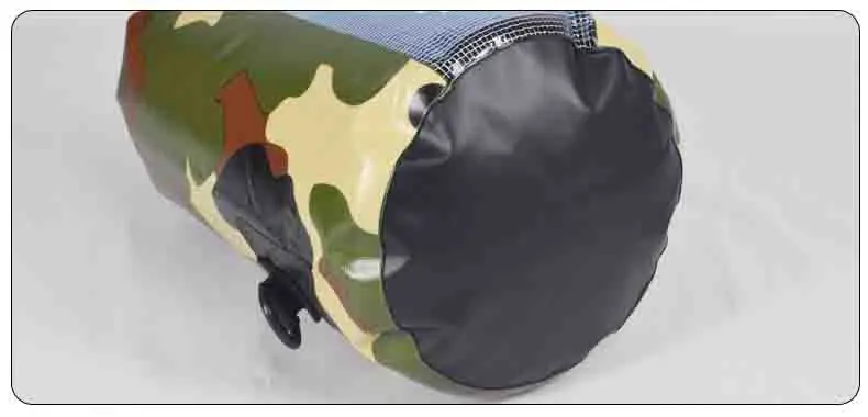 Pvc Roll Top Waterproof Dry Bag With Clear Window And Quick Release Shoulder Strap